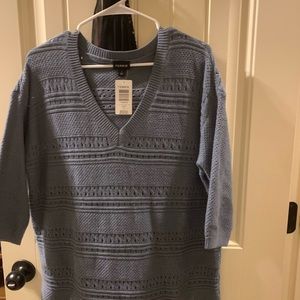 Torrid sweater a soft grey/blue